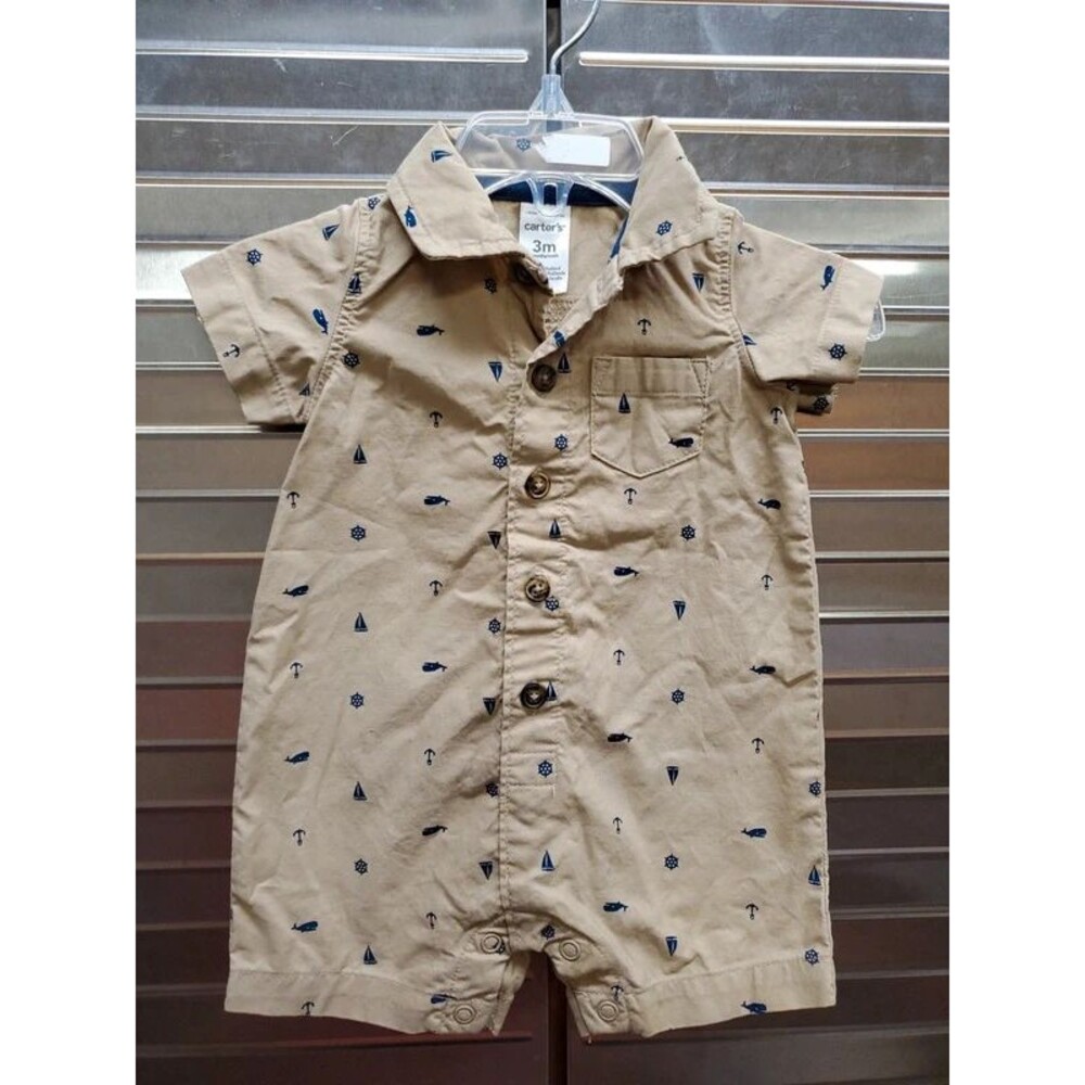 Carter's one piece short-all